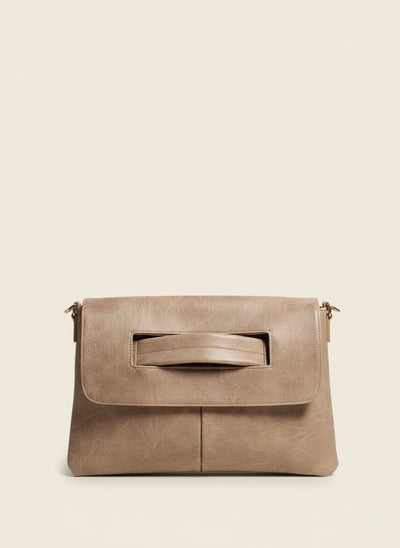 PU Leather Square Crossbody Bag