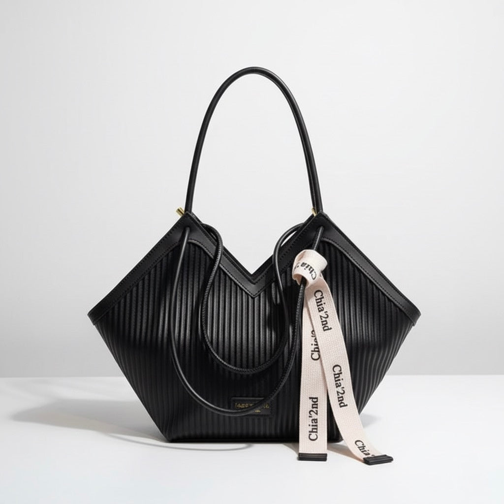 Leather Textured Shoulder Bag